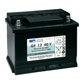 Sonnenschein GF12 040V 40Ah GEL batteri 